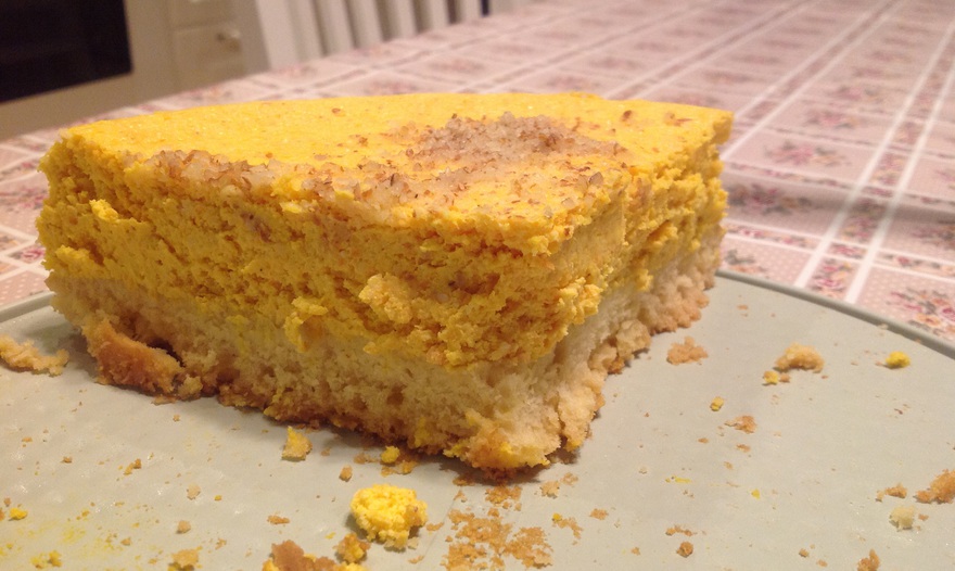 Морковно-миндальный творожник