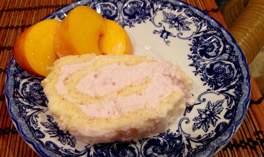 Рулет "Розовая мечта" (диетический)