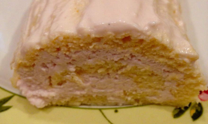 Рулет "Розовая мечта" (диетический)