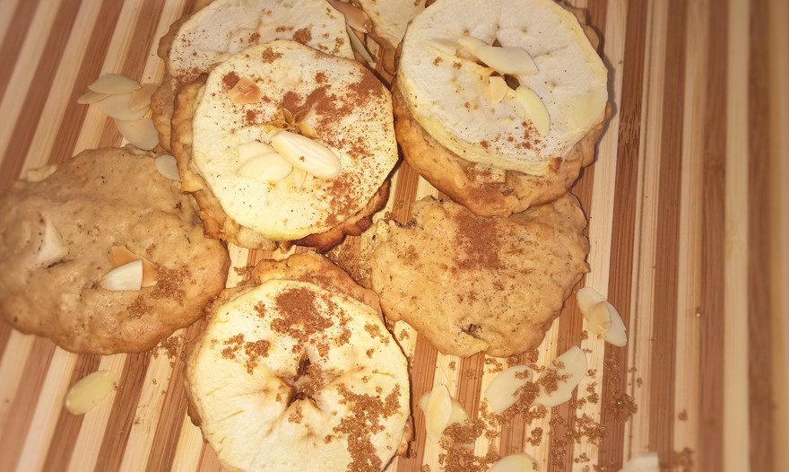 Овсяное печенье с яблоками