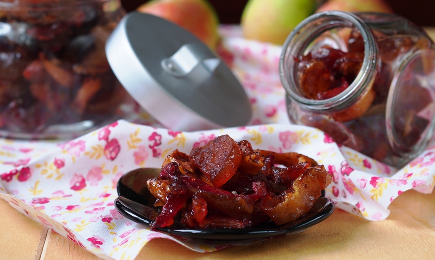 Сухое яблочное "варенье" 