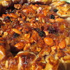 Цитрусовый пирог с карамельными орехами