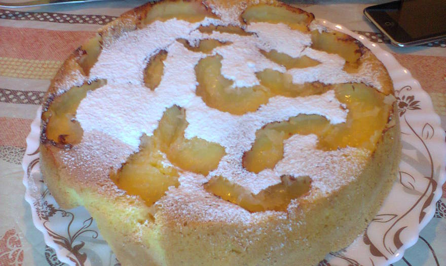 Шарлотка или любимый яблочный пирог моих мужчин))