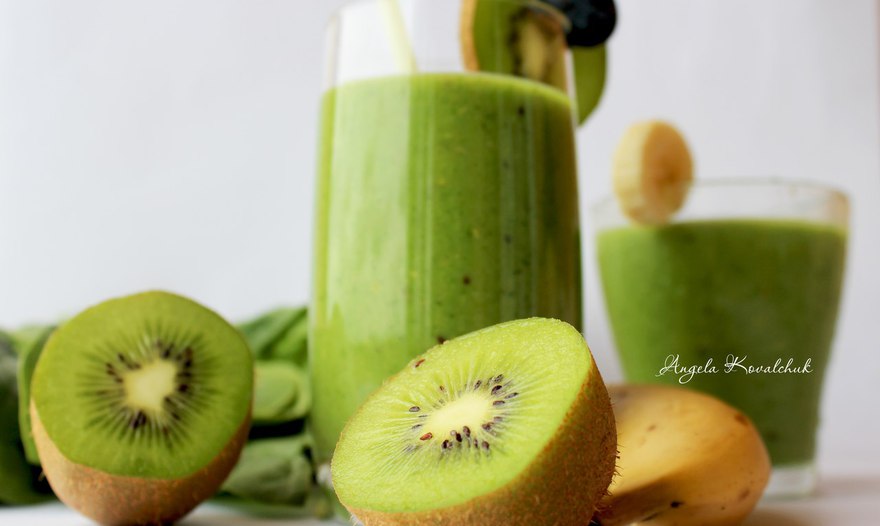 Зеленый смузи - напиток здоровья!