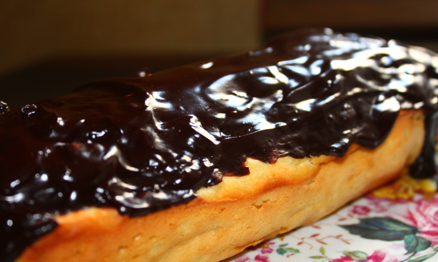 Влажный творожный кекс с цукатами