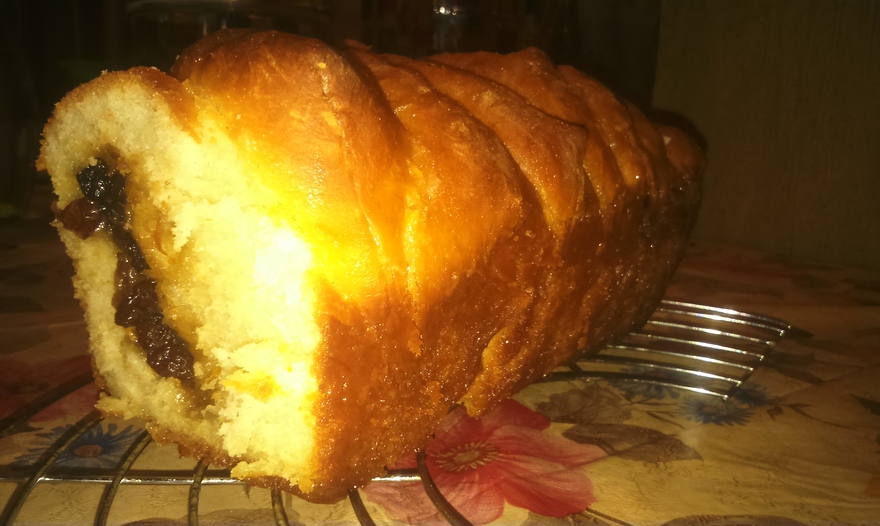 Апельсиновый хлеб-книжка  (orange brot)