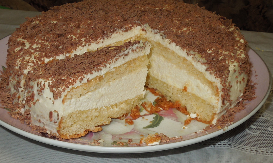 Итальянский торт "Лимонный восторг" (Delizia al limone)