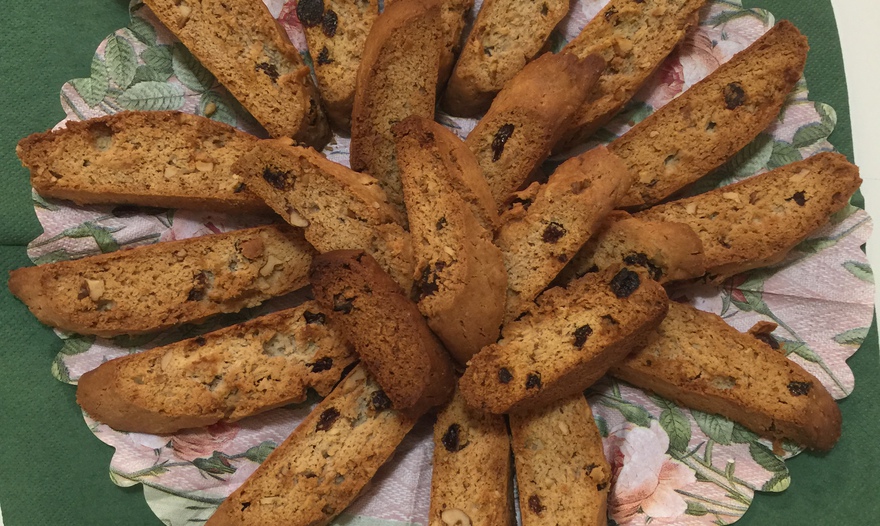 Бискотти с грецким орехом