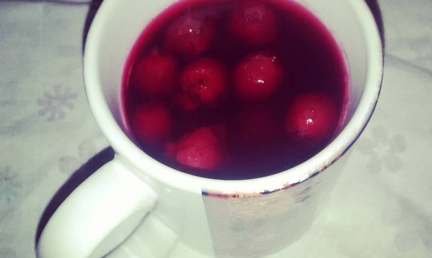 Малиновое желе с бергамотом