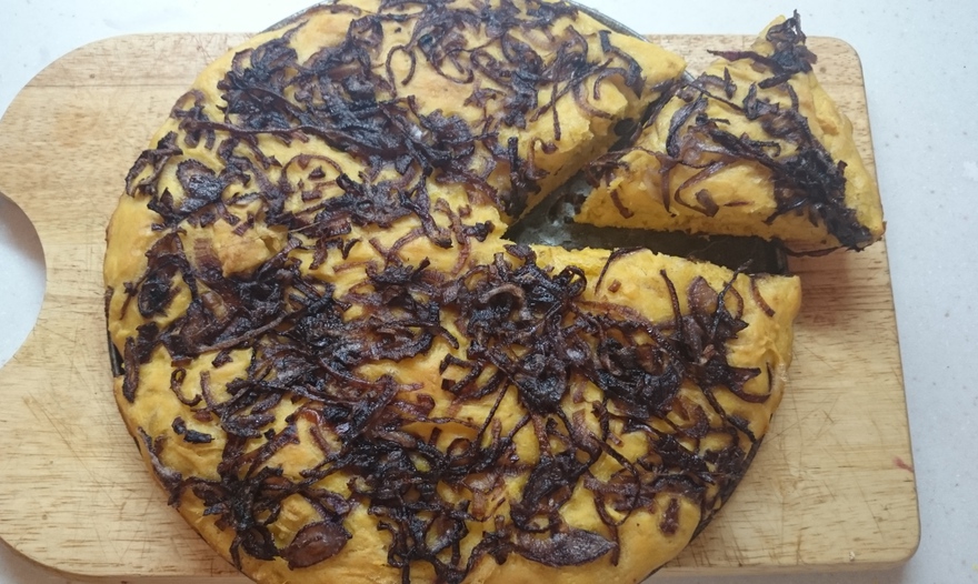 Тыквенная фокачча