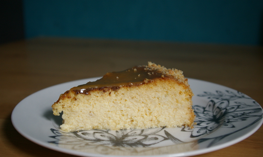 Нежный творожник с яблоками