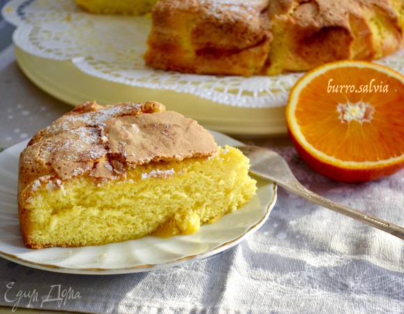 Нежный пирог с апельсинами