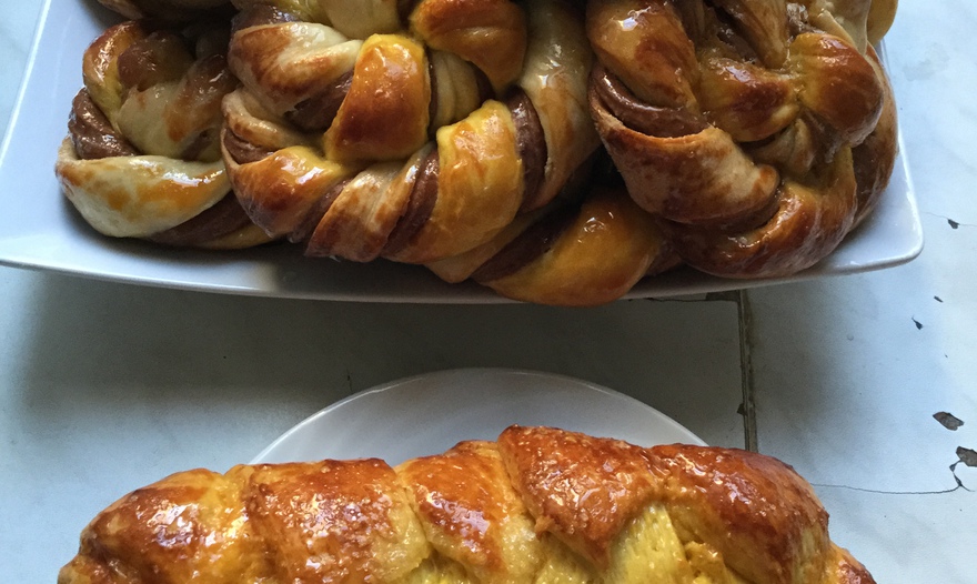 Разноцветные булочки «Веселая карусель»