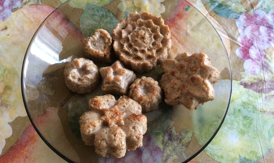 Мягкое банановое печенье