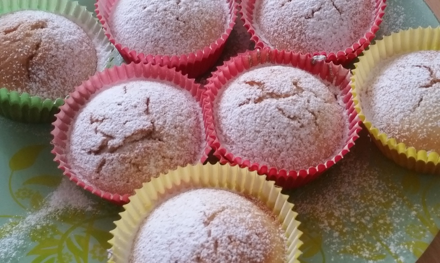 Постный кекс на кокосовом молоке