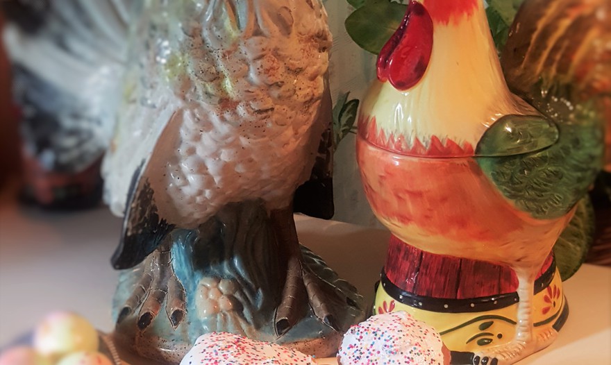 Сливочный кулич с апельсиновыми цукатами