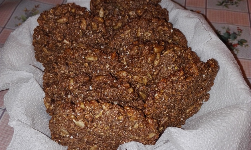 Овсяное шоколадное печенье 