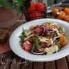 Итальянский салат панцанелла с необычной заправкой