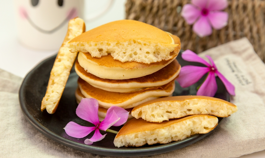 Сырные панкейки