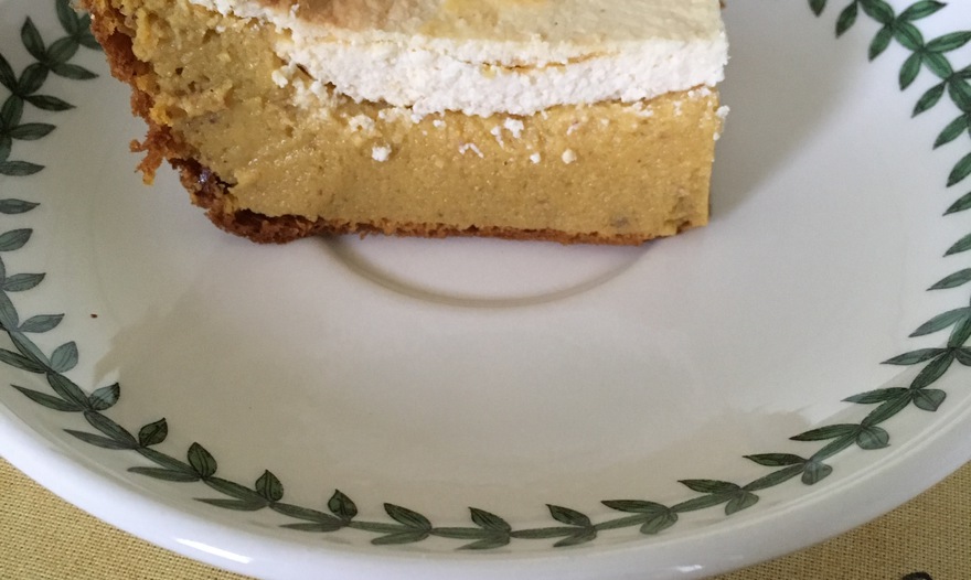 Творожно-тыквенная запеканка с пряностями