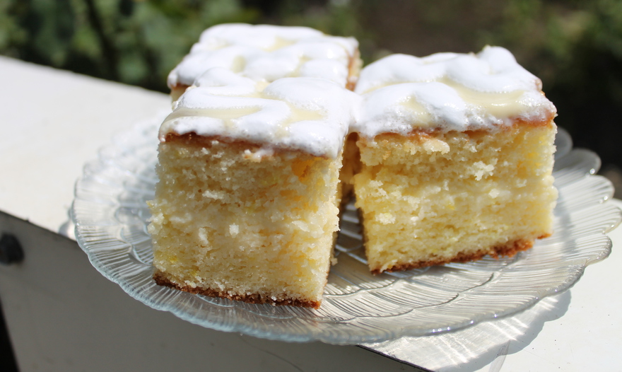 Итальянский лимонный торт «Меренгата»