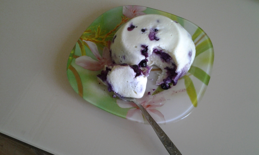 Творожная запеканка в банке за 15 минут