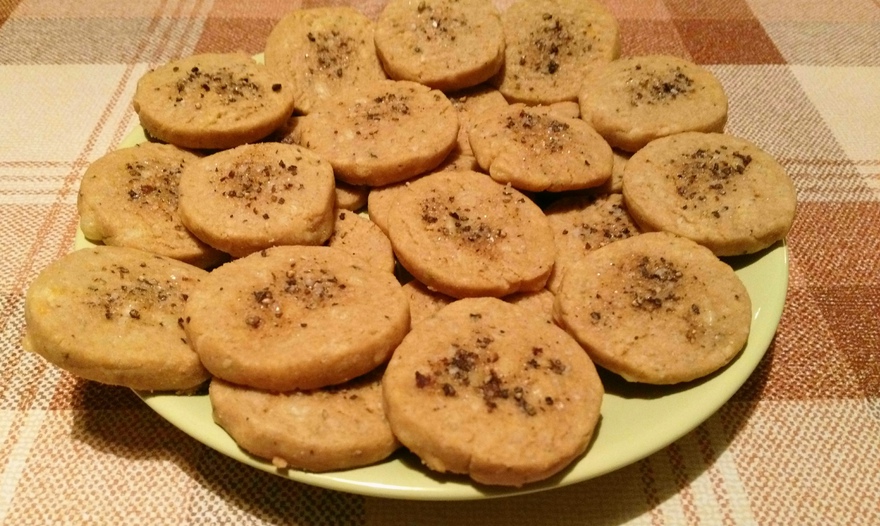 Овсяное печенье с перцем 