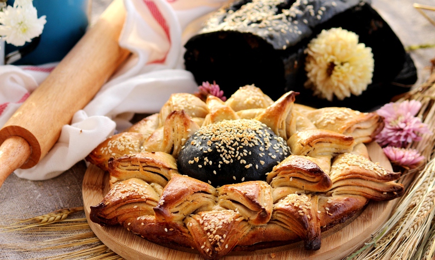 Хлеб «Цветок жизни»