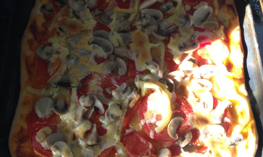 Пицца для осеннего пикника