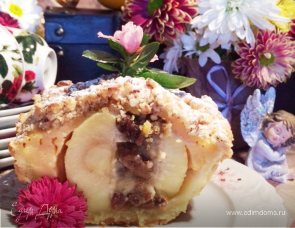 Рецепт пирога с фаршированными яблоками: обалденный десерт на выходные