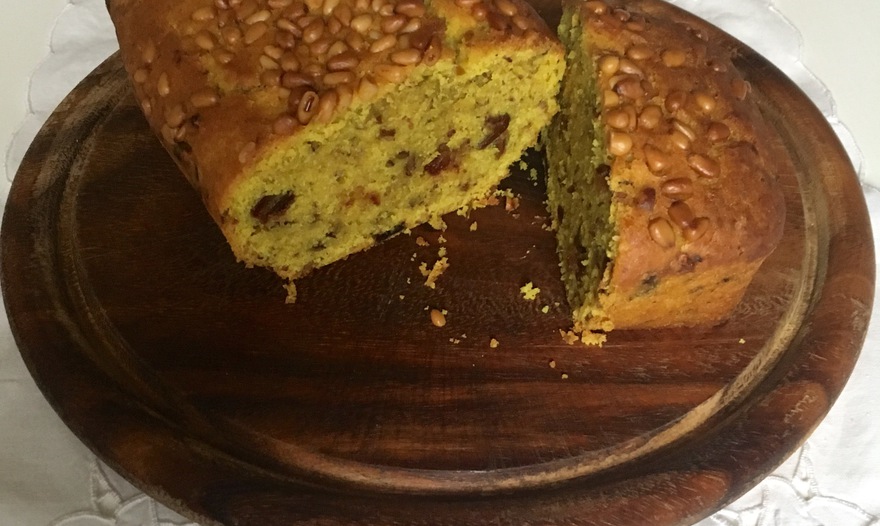 Постная лимонная коврижка