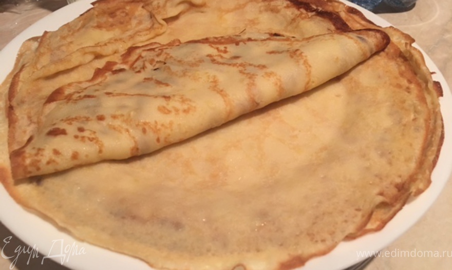 Блины на сыворотке