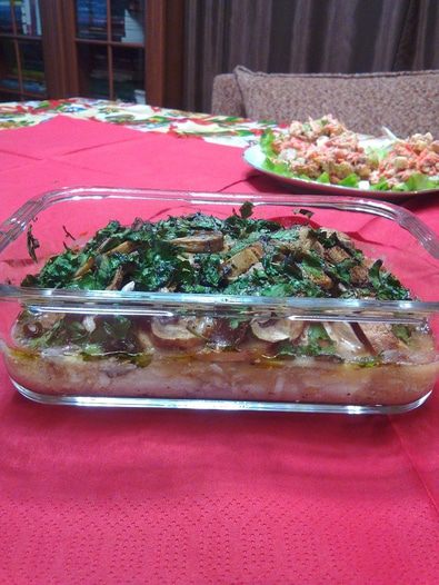 Буюрди с шампиньонами