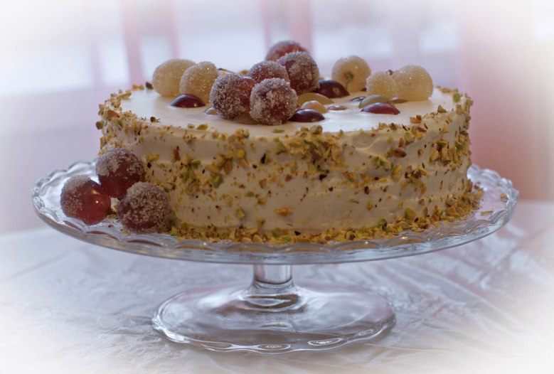 Торт «Сладкая душа винограда»