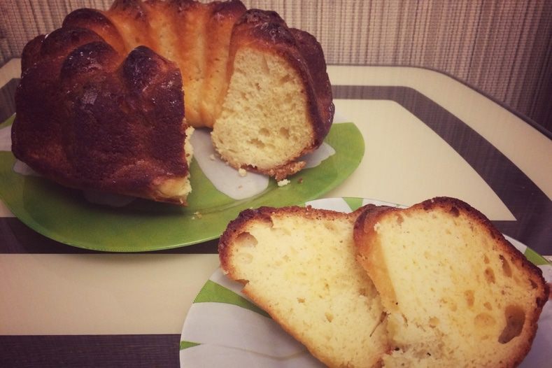 Ромовая баба с лимончелло