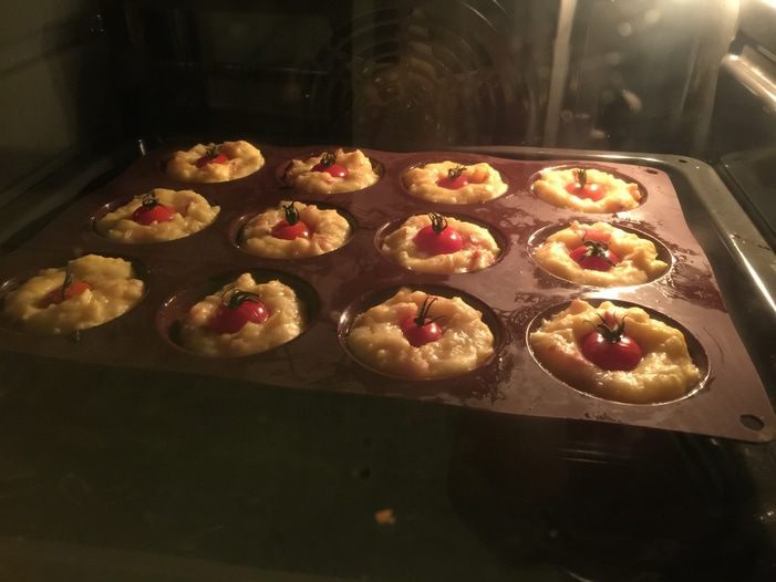 Кексы-пиццы