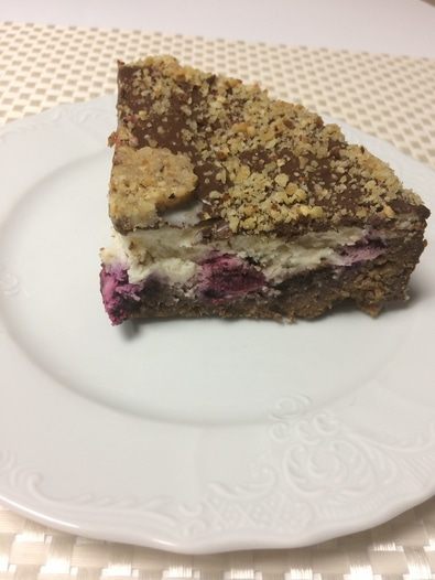 Вишнево-смородиновый чизкейк 