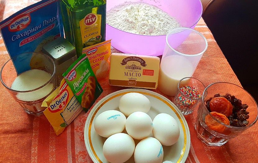 Пасхальный кулич