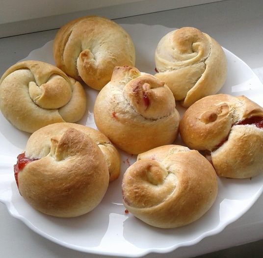 Испанские булочки "Ensaimadas"