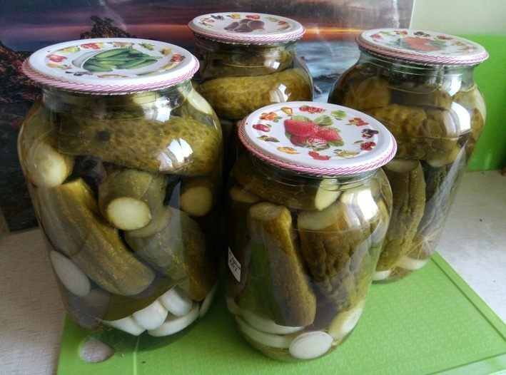 Огурчики хрустящие