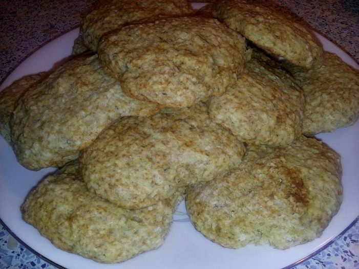 Печенье "Бананы-кокосы" (постное)