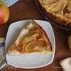 Яблочный тарт с ванильным кремом