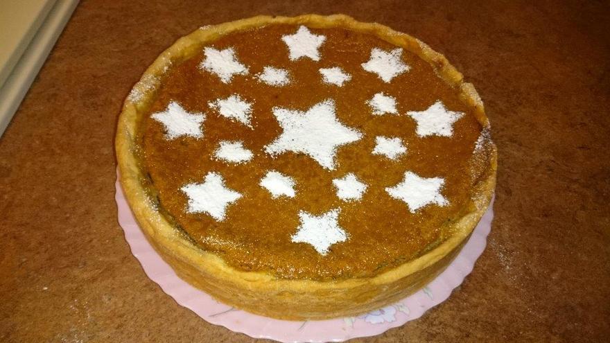 Американский тыквенный пирог с корицей 