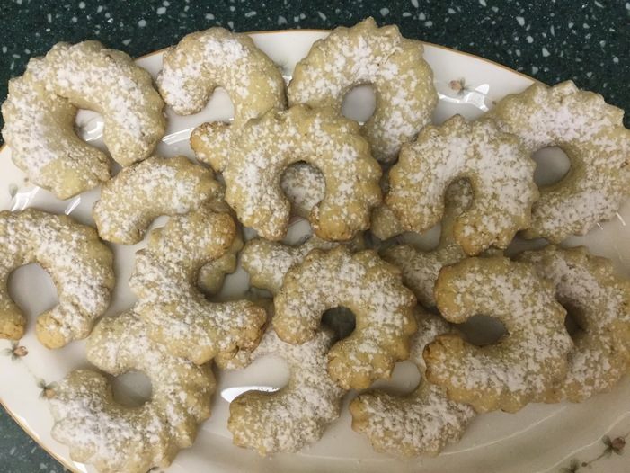 Миндально-ванильное печенье