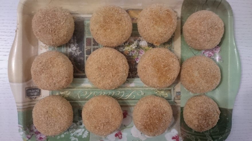 Рыбные котлеты с горчичным соусом от Мишеля Ломбарди