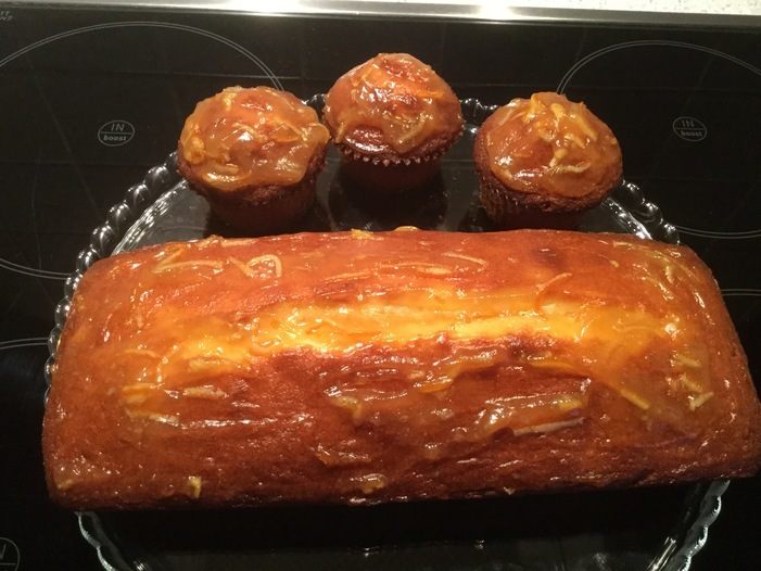 Апельсиновый кекс