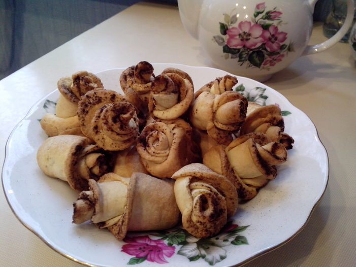 Розочки из творога