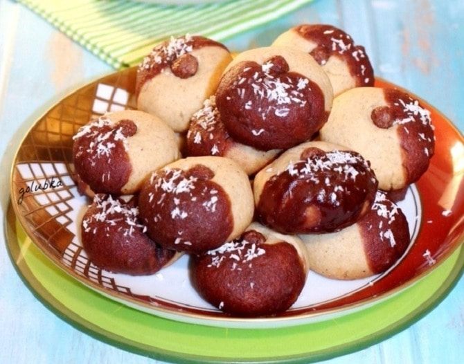 Медово-ореховое печенье