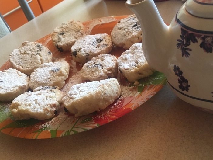 Песочное печенье с фундуком и шоколадом