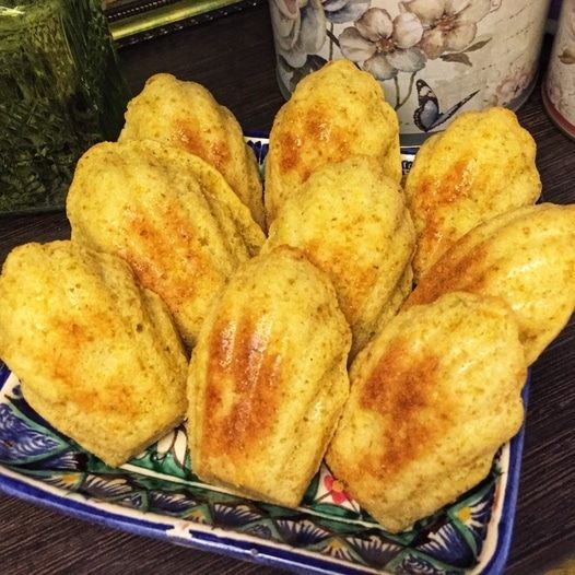 Цитрусовое печенье «Мадлен» 